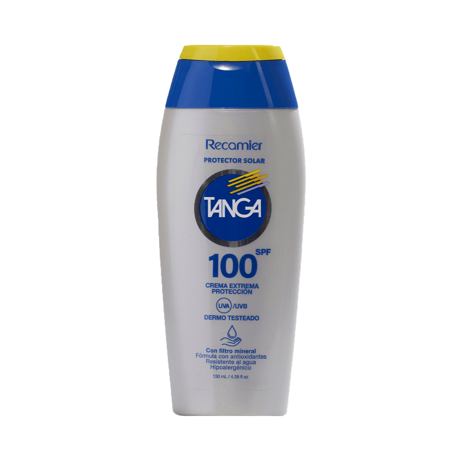 Protector Solar En Crema SPF 100 TANGA 130 Ml