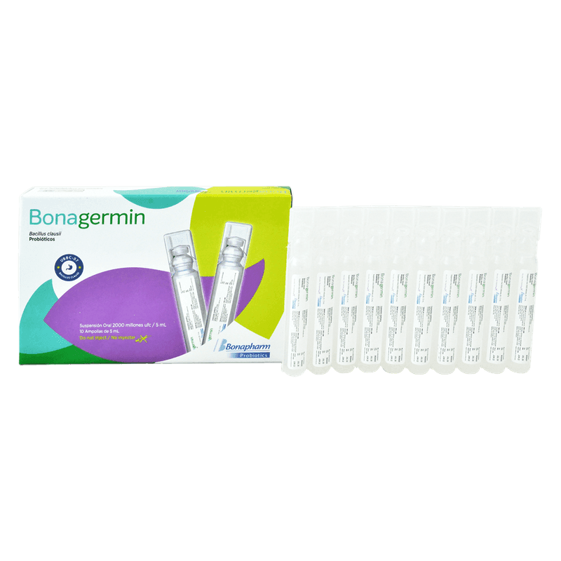   Bonagermin Ampollas De 5 Ml