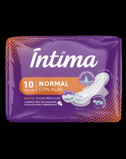 Íntima Normal con Alas x 10